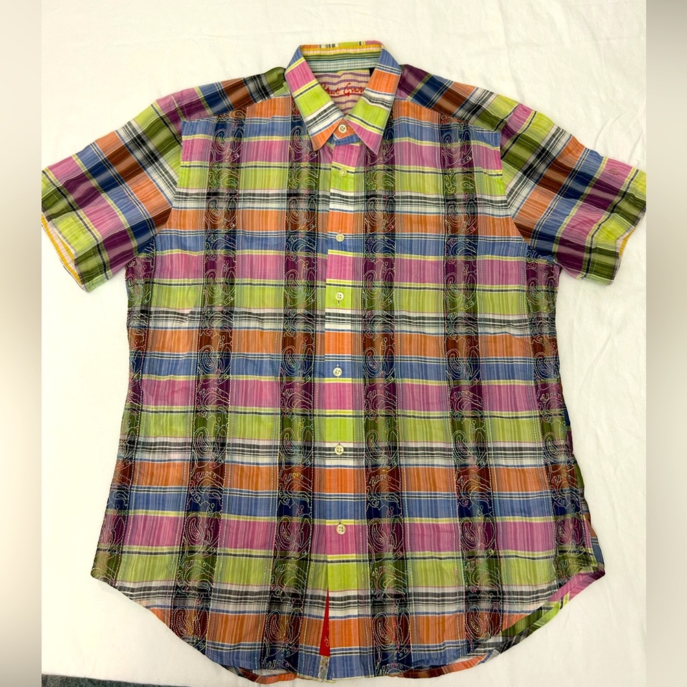 EUC Robert Graham S/S multicolored